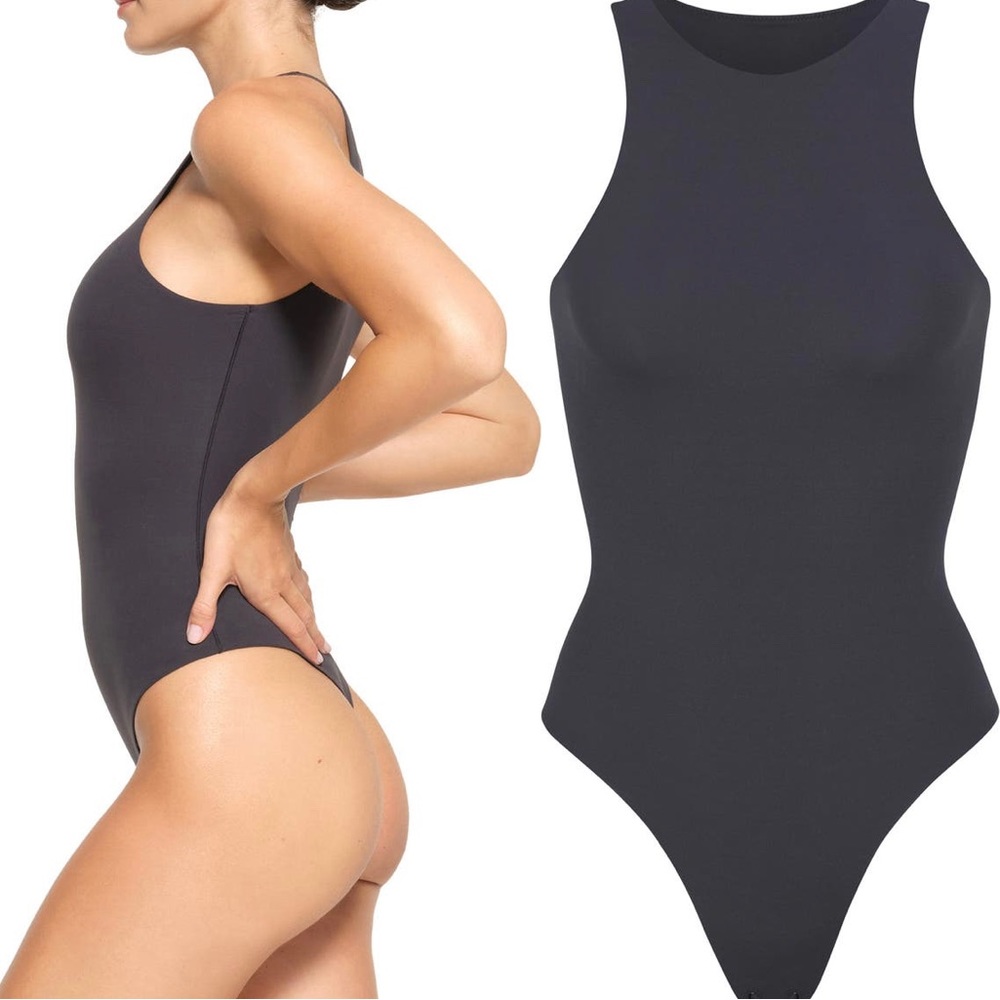 Skims Fits Everybody High Neck Bodysuit